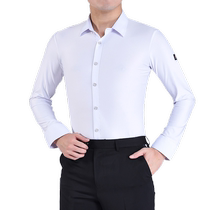 Fanzunwei mens Latin dance clothing tops dance practice clothing modern dance adult dance clothing long and short sleeves four seasons