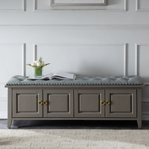 Access huan xie deng cabinet wood xie deng sit shoes stool door closet door-to-door huan xie deng home long bench