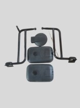 Wuzheng agricultural tricycle auspicious tiger Shenzhou tiger gold jade tiger small double pole rearview mirror rearview mirror installation 35 65