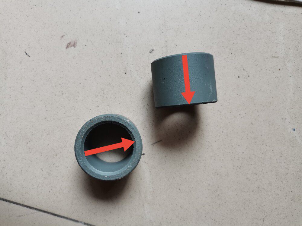 Wuzheng Aoxiang Xiangyun Tiger Little Silver Tiger Agricultural Tricycle Original Front Bushing Front Wheel Hub Cover Shock Absorbing Spacer