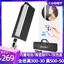 Newell led handheld photography fill light portable stick light Ice light Video portrait external shooting light USB charging light bar