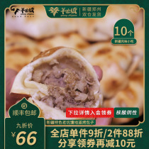 Xinjiang specialty roasted buns mutton and beef authentic naan pit crispy roasted buns 10 fresh freshly made enough vacuum