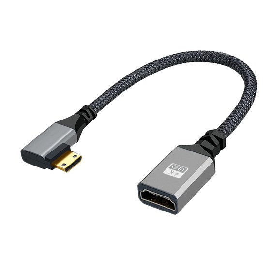 MiniHDMI转HDMI转接线HDMI4K高清转换线平板手机相机接电视投影仪