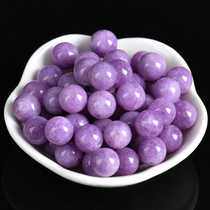 Purple Jade Loose Pearl Purple Crystal Ornament Diy Strings Beads Accessories Handwoven Bracelet Necklace Accessories