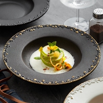 One Hen Senior Sense Home Creative White Pasta Soup Ceramic Food Day Style Saladish West Dining Tray Cutlery Tray