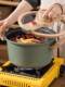 Multifunctional micro-pressure cooker, stew, stew, soup pot, household pressure cooker, can add vegetables midway, induction cooker, gas stove universal