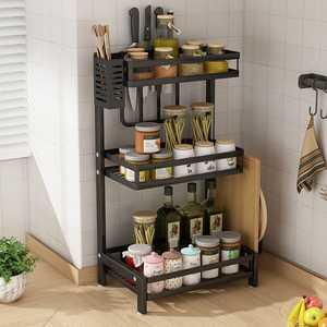 【13.8】不锈钢厨房置物架