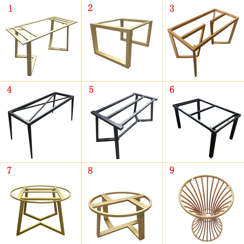 Custom table legs Leg Bracket Rock Plate Large Plate Table Stand Desk Table Bar Table Bar Table Shelf Marble Light Lavish