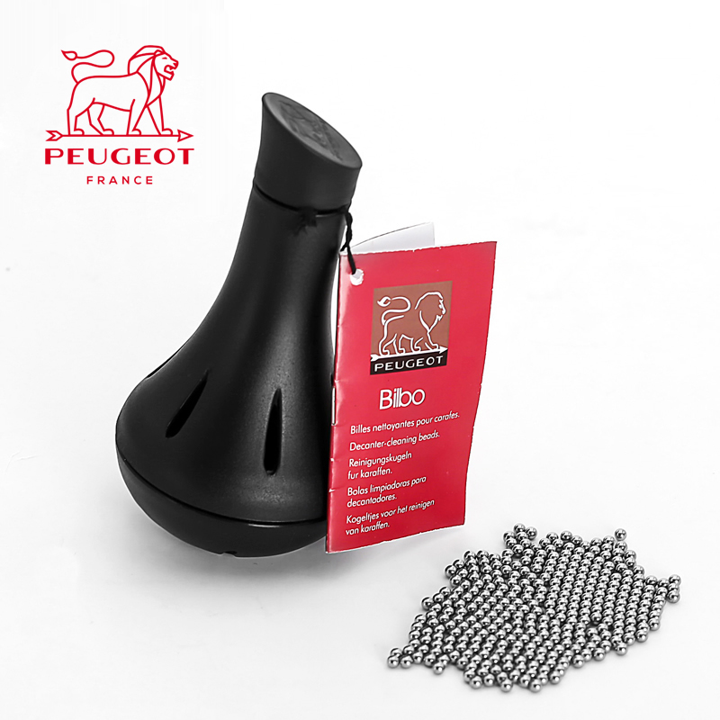 French imported Peugeot Peugeot red wine decanter cleaning cleaning steel ball professional cleaning brush creative wine set