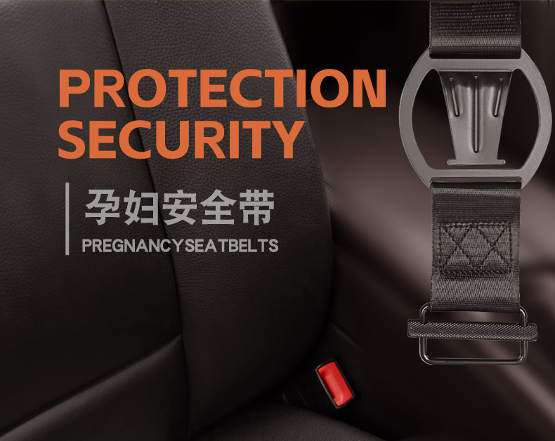 Car Seat Belt for Pregnant Women, Anti-Pressure Belly Support Cushion for Driving, Co-Driver Seat Pregnancy Belly Support Device