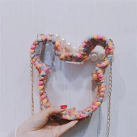 Красный цветочный материал сумка+видео