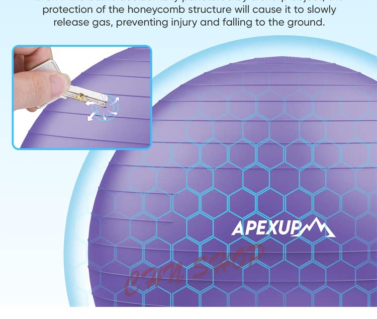 фитнес мяч yoga ball exercise ball for working out anti-burst and slip