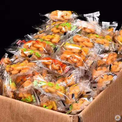 Seven o'clock food points Small twist independent packaging old-fashioned traditional snacks Brown sugar honey multi-flavor bulk casual snacks