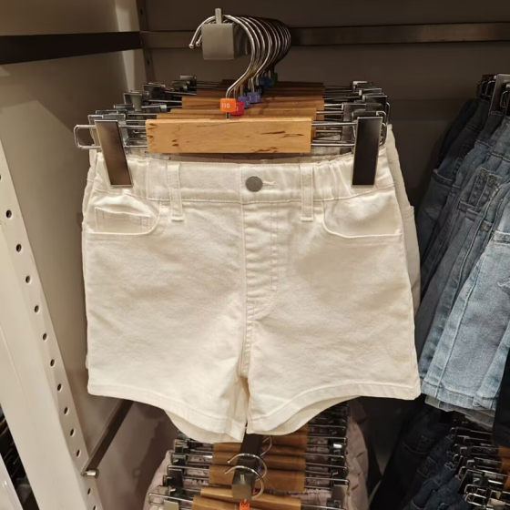 童装/女童24新款松紧短裤水洗产品学生休闲时尚裤子466318/466319