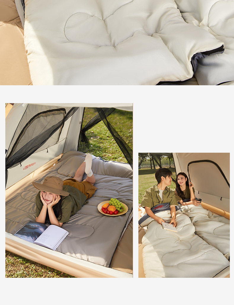 Dupont 杜邦 可机洗 户外露营加厚防寒信封式便携睡袋 天猫优惠券折后￥99包邮（￥199-100）