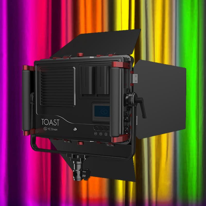 Onion Factory YC Onion Toast Lamp Photography Videography Full-Rehearsal Rgb Tonic phone camera portrait portrait professional video live light