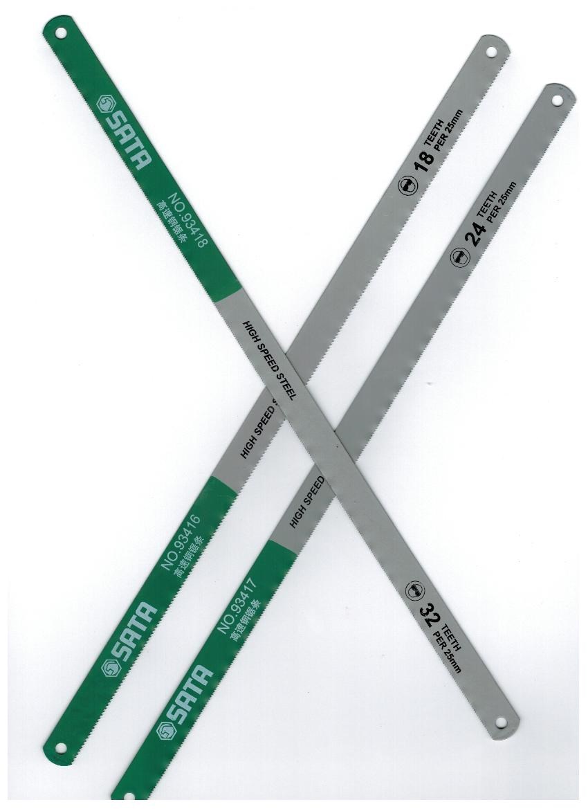 SATA Star Tools 12-inch high-speed steel saw blade 93416 93417 93418