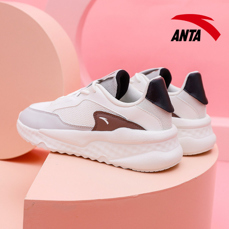 Anta women's shoes daddy shoes official website flagship summer new mesh breathable casual white shoes sneakers women's
