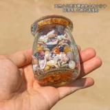 Загадайте желание 𫖸6 видов сверхмаленьких ракушек в бутылках, морские звезды, стеклянный песок, натуральные образцы, украшения своими руками ручной работы.