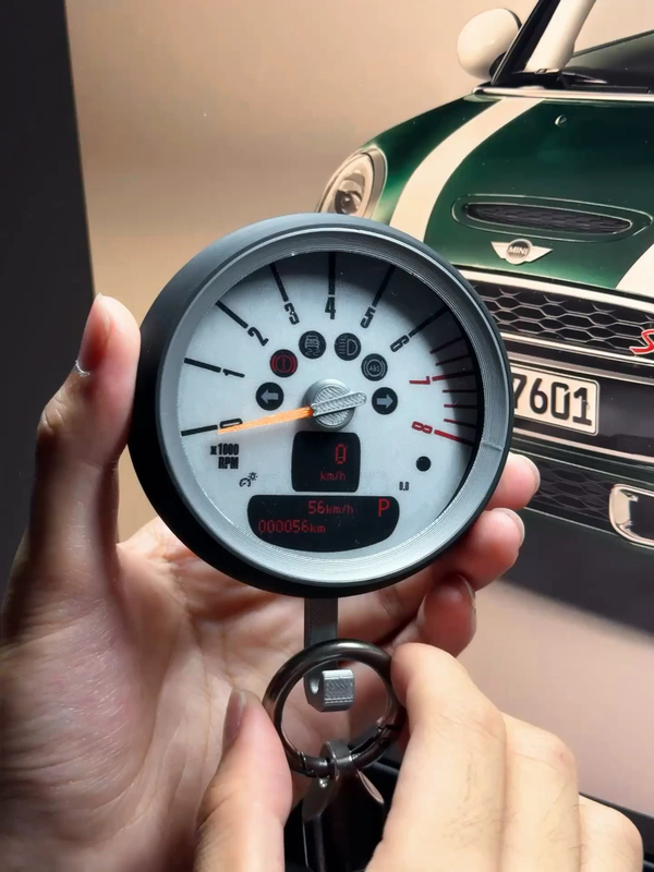 Bmw Mini R56 Car Decorative Key Holder Creative Tachometer-Linked Key Hook
