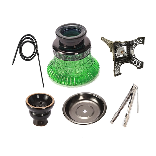 Арабский стеклянный высококлассный кальян, полный комплект, фруктовый вкус