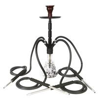 Черный, 4 трубки с подсветкой, полный комплект.