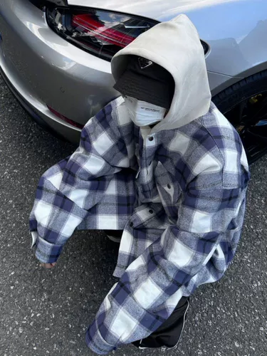 Очень большая рубашка с капюшоном, куртка, кардиган для влюбленных, большой размер, подходит для полных девушек, в американском стиле