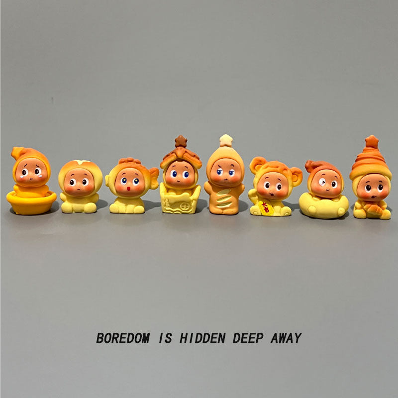 星星人萌粒屏幕摆件车载好物汽车可爱饰品中控台桌面礼物车内装饰