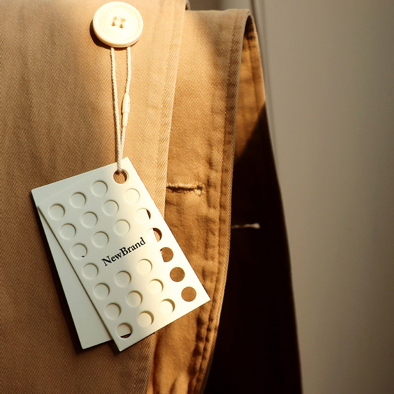 (Qoub Flagship Store) Brand Hangar Set For Clothing Shop Label Custom Hollowed-out Big Clothes Sign For Trademark Logos Design Women's Clothing Small Batch Clothing Brand Upmarket Debut Production-Taobao