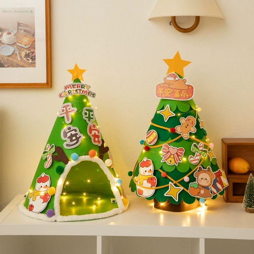 Рождественский настольный набор материалов, «сделай сам», коллекция 2022, детская поделка своими руками