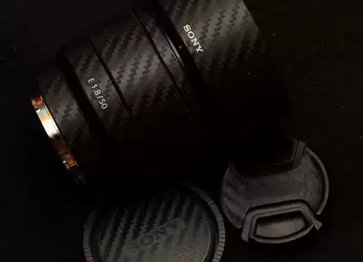 Sony FE50mmF1 8 lens protective film, film, skin sticker, precision cutting Shadow guard hall