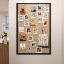 Photo wall background board felt board cork board sheep sticker Polaroid photo wall photo wall hanging version work display