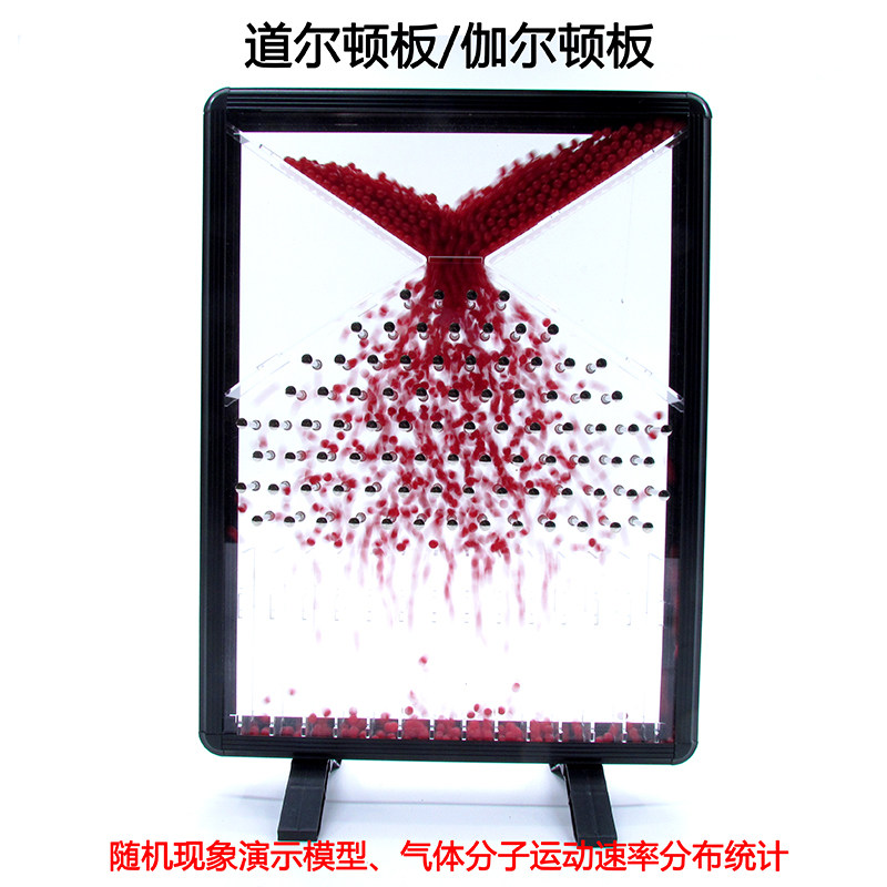 J22220 Dalton Plate (Garton Plate) Random Phenomenon Demonstration Experimental Model Gas Molecular Motion Rate Distribution Statistics High School Physics Teaching Instrument Experimental Equipment Teaching Aids