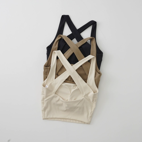 Противоударная спортивный бюстгальтер, нижнее белье, жилет, поддерживающая одежда для йоги для йоги для спортзала, бюстгалтер, майка пуш-ап, красивая спина, для бега