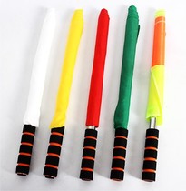 Starting flag traffic command flag hand flag track and field training signal flag patrol flag red and yellow flag command flag