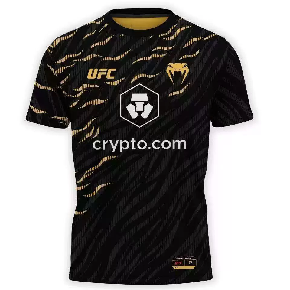 VENUM UFC Fight Night 3D печатная футболка с коротким рукавом Muay Thai Sanda для фитнеса