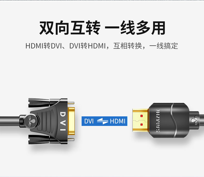 Mountain Jersey DVI Go HDMI to VGA Converter Line laptops Display 4K Wireless film projector