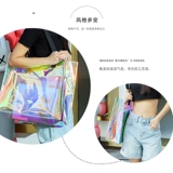 Универсальная брендовая вместительная и большая портативная сумка для заморозки на одно плечо из ПВХ, популярно в интернете, подарок на день рождения, делается под заказ