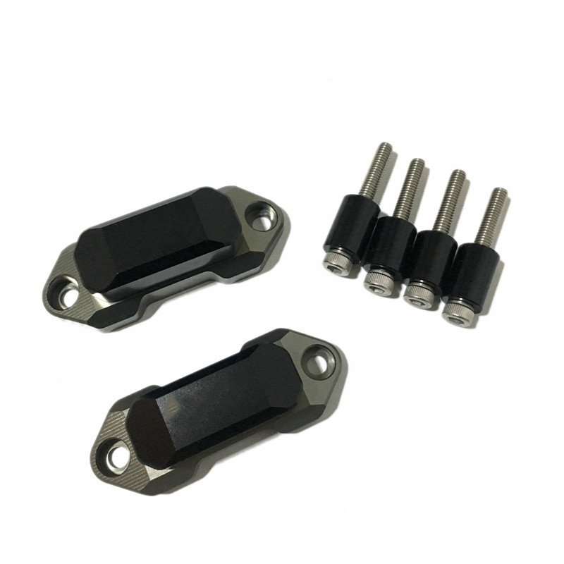 Suitable for Changzhou Guangyang Rowing S400 modified exhaust pipe anti-fall block anti-scratch no distortion straight up anti-fall stick