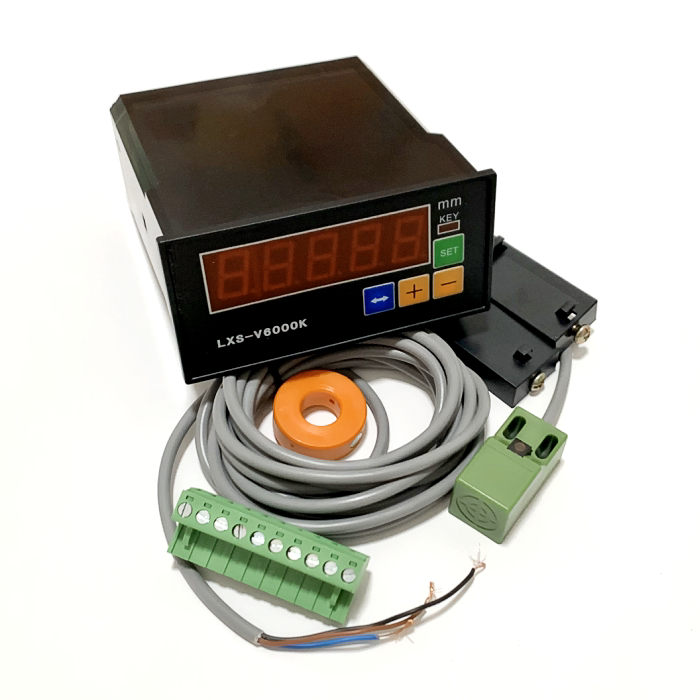 Lxs-V6000K Woodworking Sander Adjustable Controller Computer Thickness Meter Metal Deburring Machine Digital Display Meter