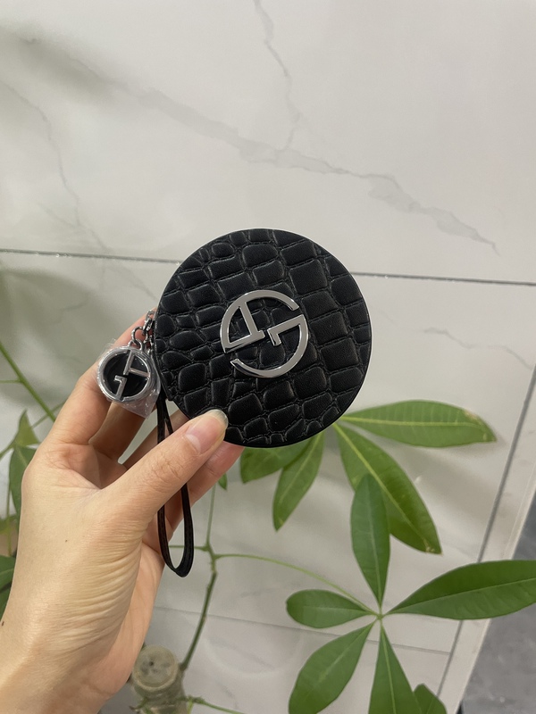 Free Shipping Armani Red Python-Pattern Chain Bag, Cushion Makeup Bag, Suede Clutch Storage Crossbody Bag, Coin Purse