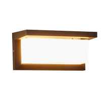 Outdoor wall lamp minimally bright balcony stairway human body induction outdoor LED Waterproof wall lights 2282