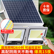Solar Lamp Outdoor Street Lamp Home Patio Son Led Super Bright High Power Waterproof Aluminum One Tug Lamp