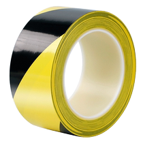 PVC warns zebra tape yellow black landmark placing yellow workshop planned geoglue landmark