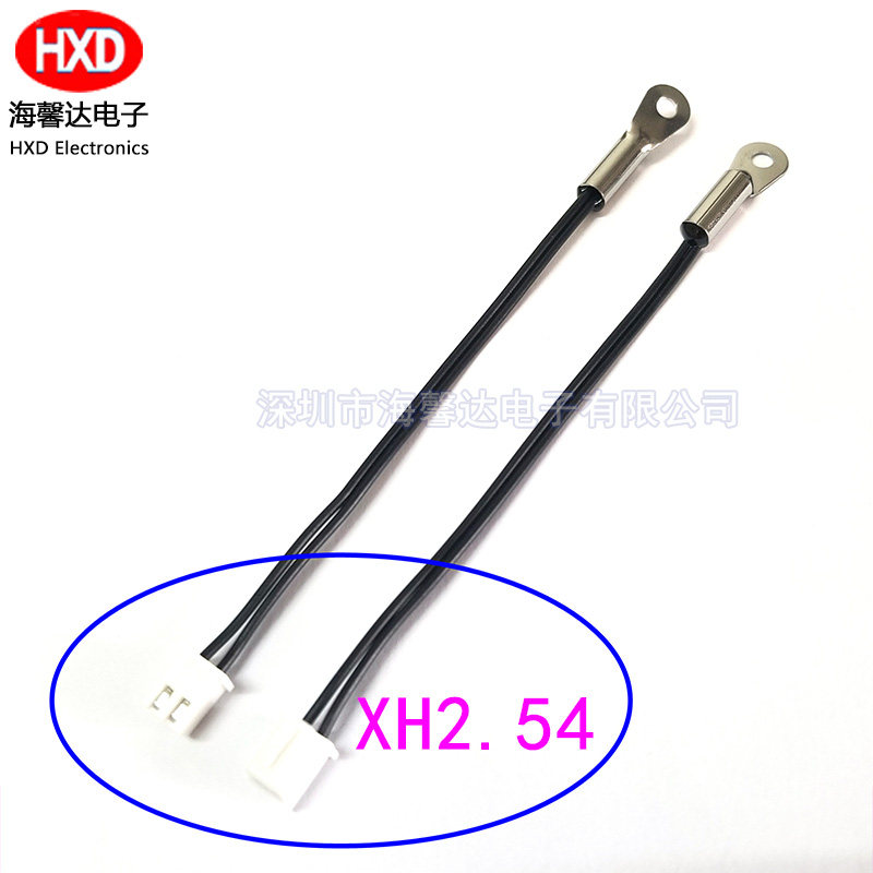 OT孔径4.2MM M4 NTC热敏电阻 负温度电阻 10K B值3470 线长160MM