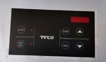 Dimeng CC-50 plastic film TYLO plastic film sauna CC-50 control panel film black film