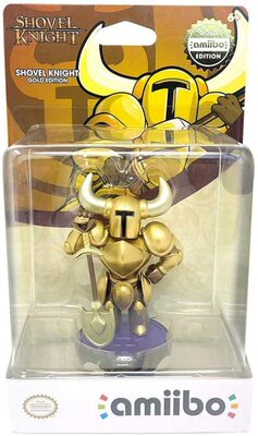 Golden Shovel Knight Amiibo Nintendo 3DS Игровые аксессуары кукла украшения персонаж реквизит фигурные игрушки
