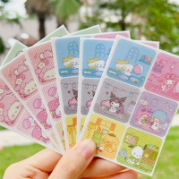 Падающая мультипликационная вентиляция 1 упаковка+вентиляция мультфильмов в комнате 1 упаковка 72 наклейки