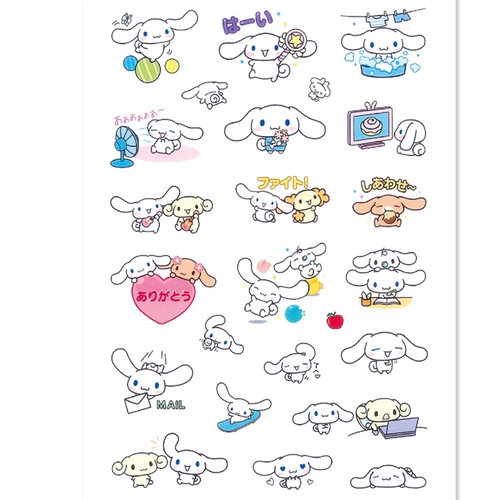 Японская прозрачная милая наклейка, водонепроницаемый стакан, планировщик