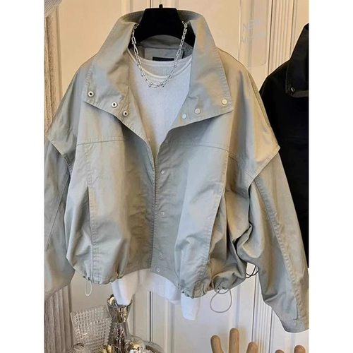 Модный дизайнерский плащ, куртка, изысканный стиль, 2025 года, осенний, французский стиль, подходит для подростков